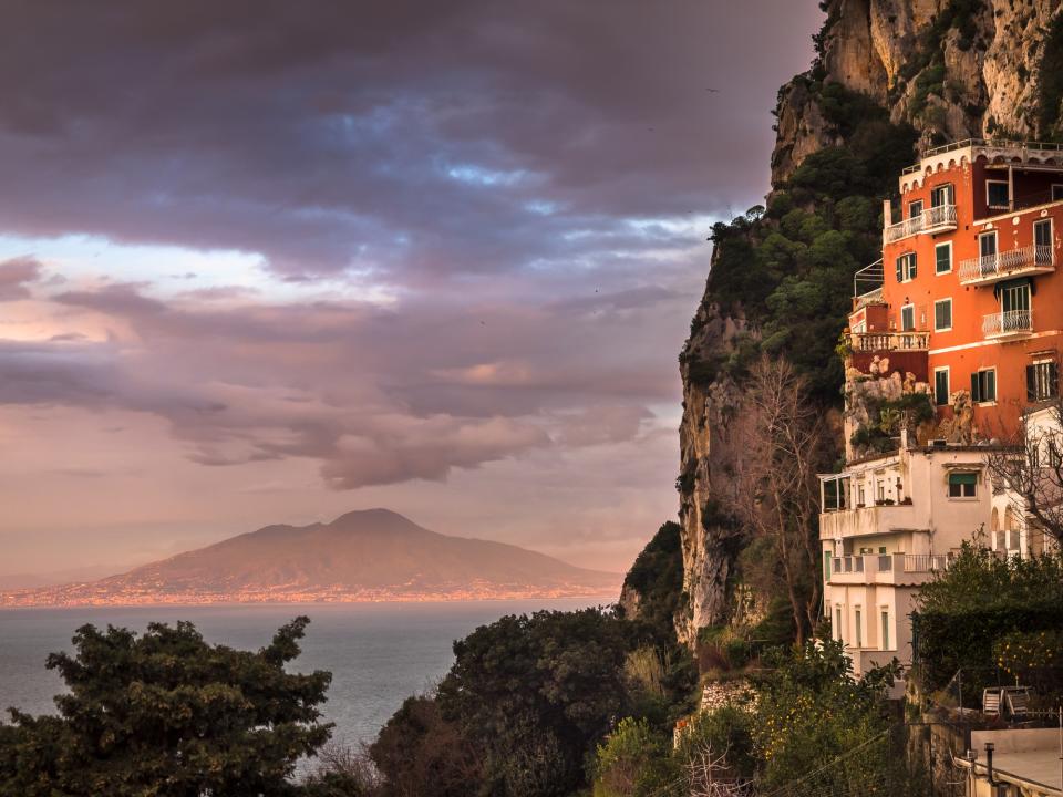 The island of Capri, where Greene had a villa - getty