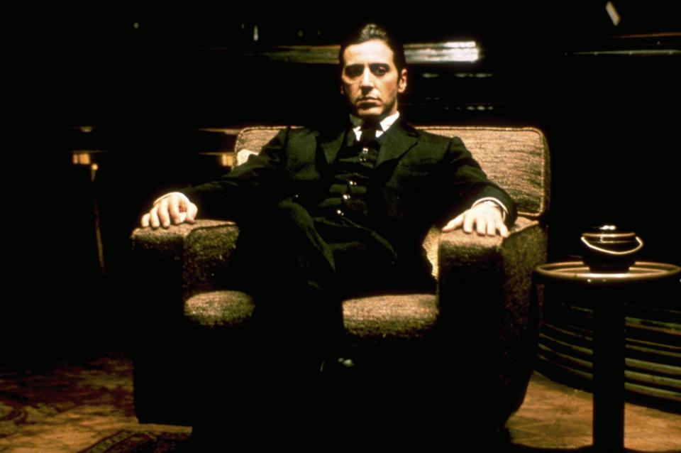 AL PACINO in THE GODFATHER PART II (1974), directed by FRANCIS FORD COPPOLA. Credit: PARAMOUNT PICTURES / Album