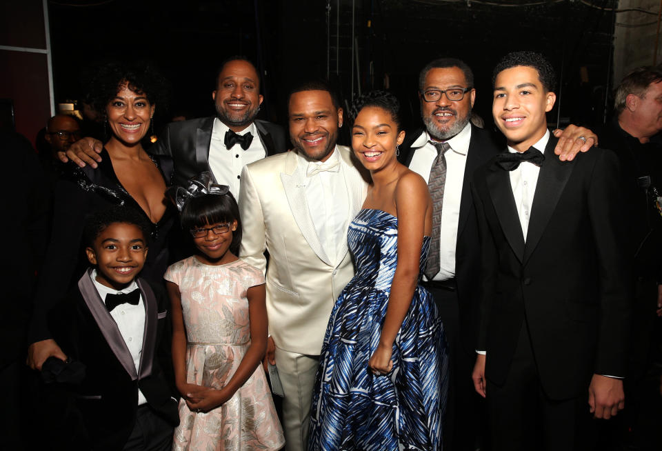 The cast of 'Black-ish' attend the 47th NAACP Image Awards.