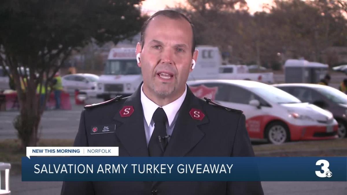 Salvation Army Turkey Giveaway