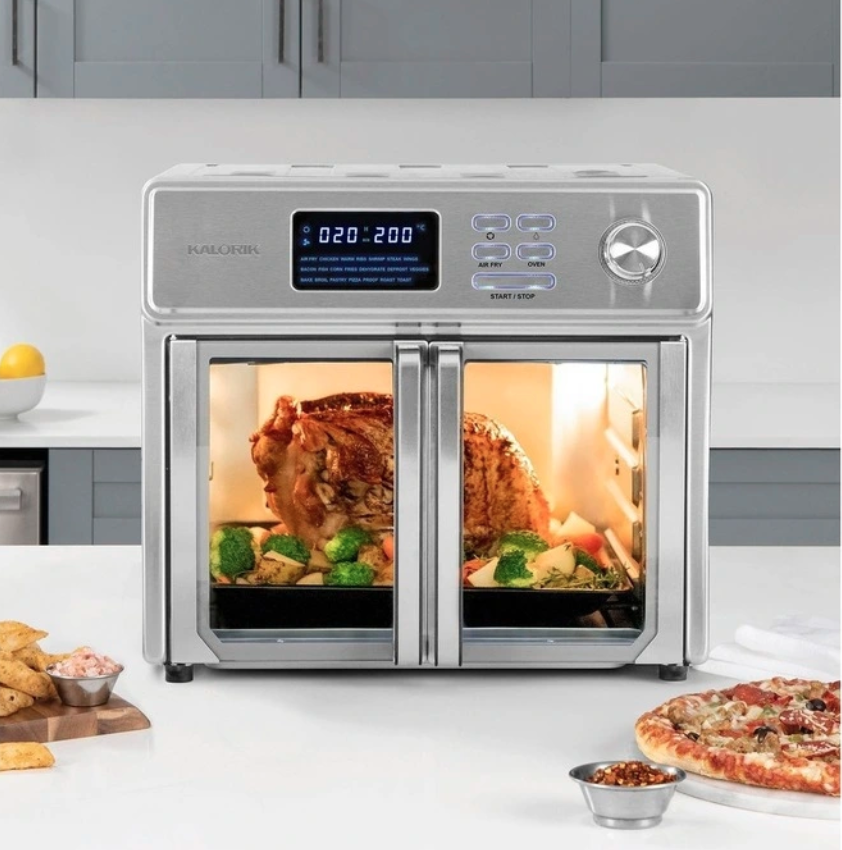 double door kalorik air fryer oven 