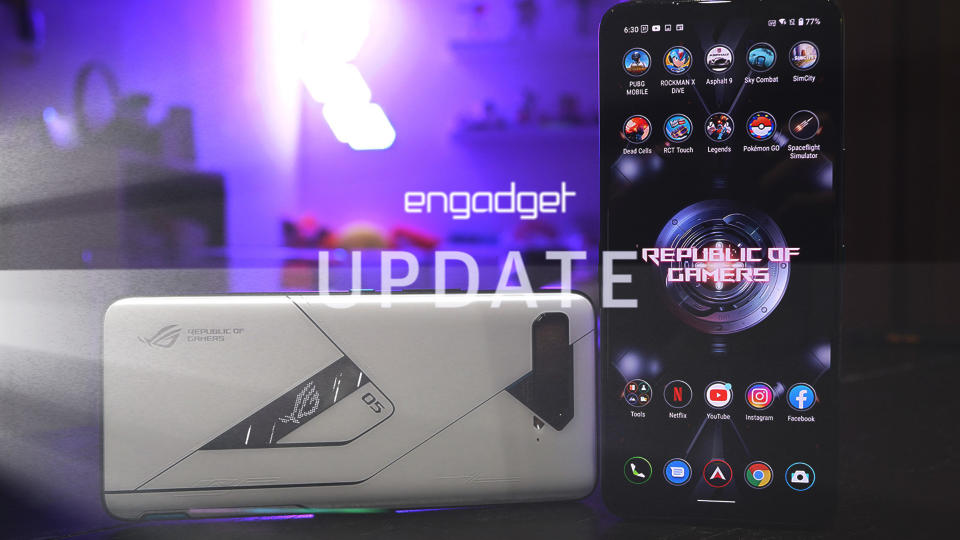 Engadget Update EP 93：超前！獨家！<span>ROG Phone 5 Ultimate</span> 最強電競手機你問我答