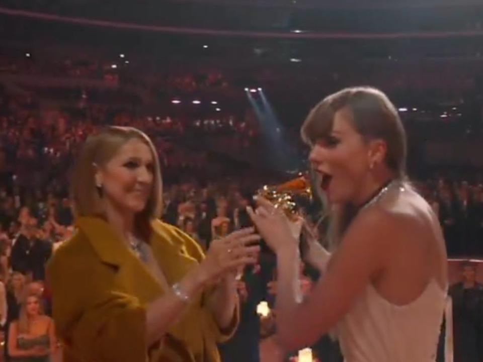 Grammys 2024: Celine Dion ‘snubbed’ by Taylor Swift (YouTube)