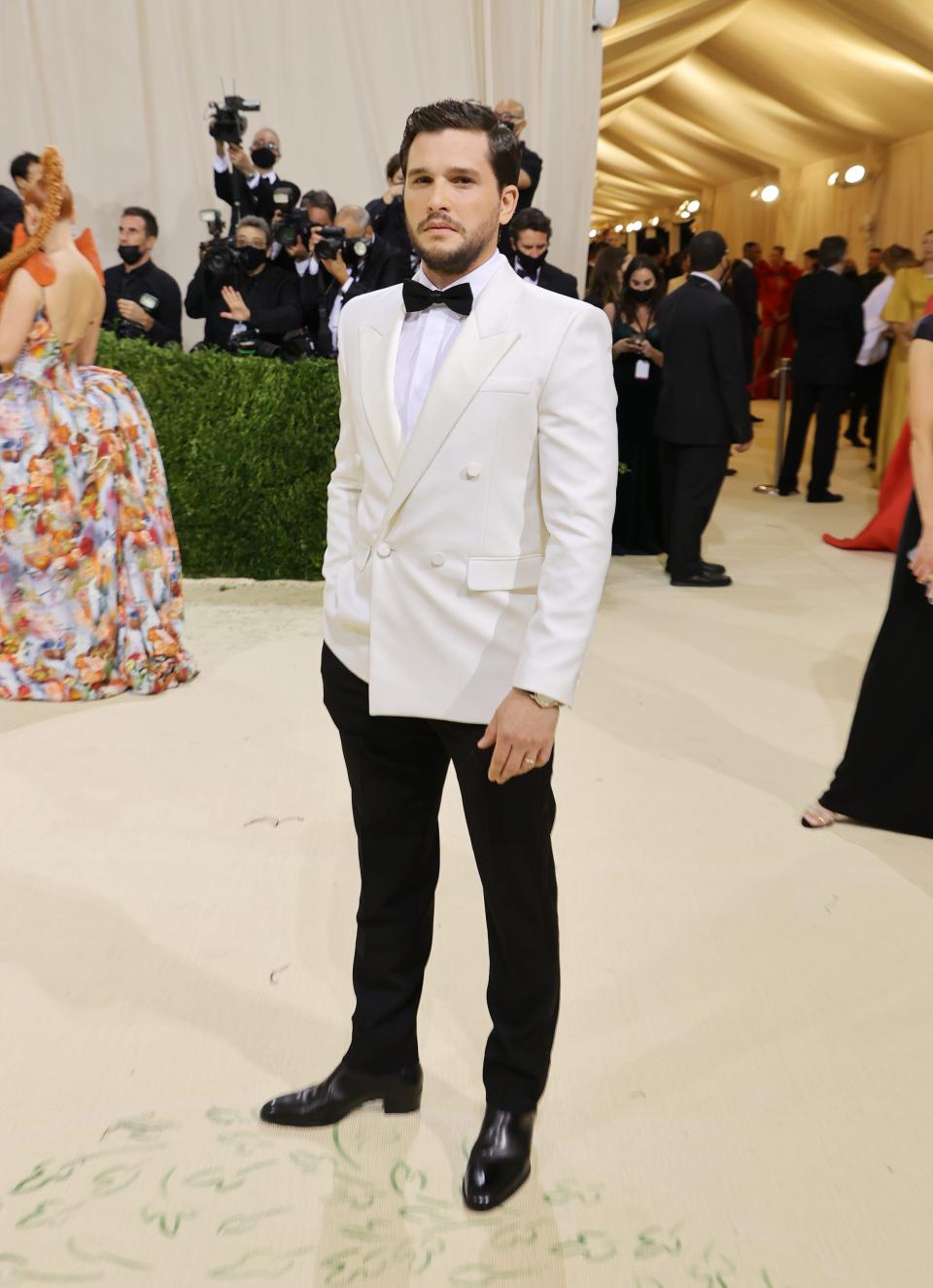 Kit Harington at the 2021 Met Gala.