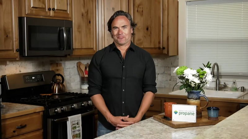 Matt Blashaw appears in an Earth Day segment advocating propane. 