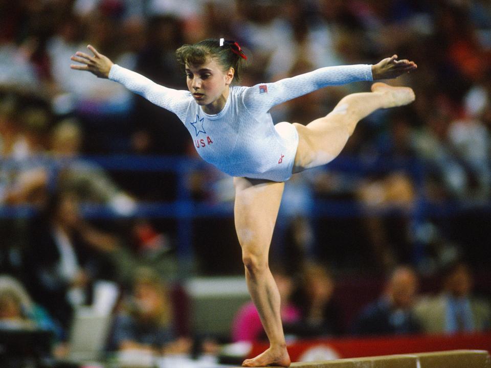 Kerri Strug at the 1992 Olympics