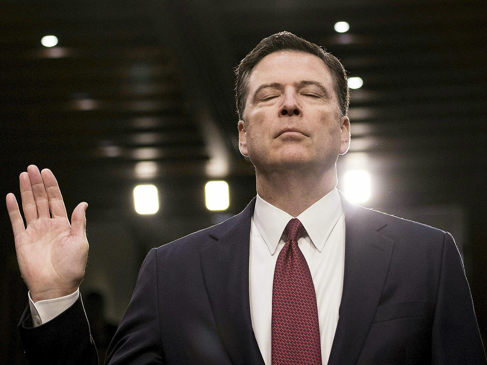 James Comey: Former FBI director questioned for hours by Robert Mueller's team over Trump-Russia links
