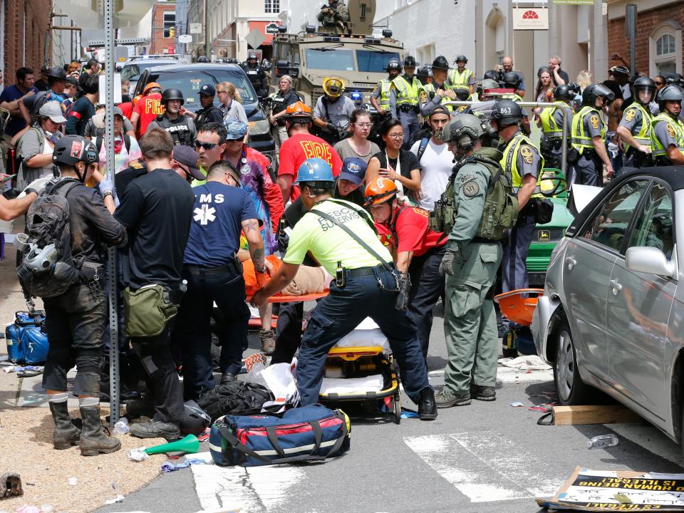 charlottesville virginia car crash