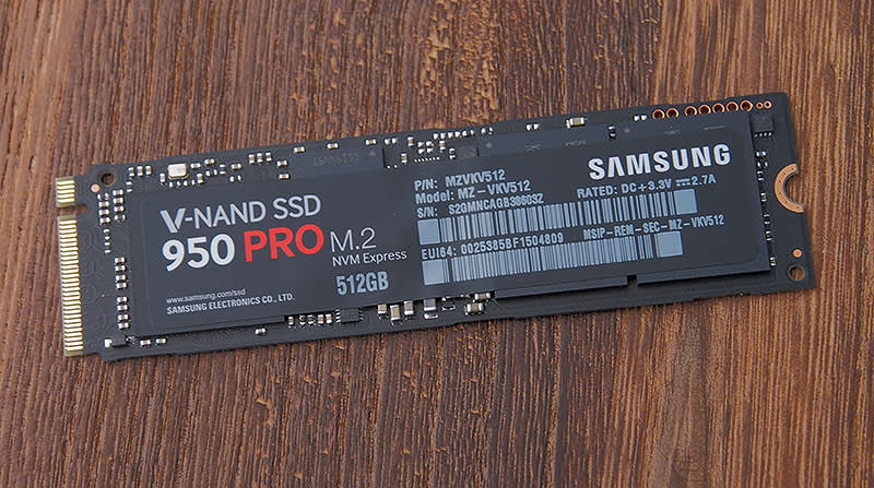 The Samsung SSD 950 Pro might be tiny, but it packs a mean punch. It will be interesting to see how it matches up against other PCIe-based SSDs.