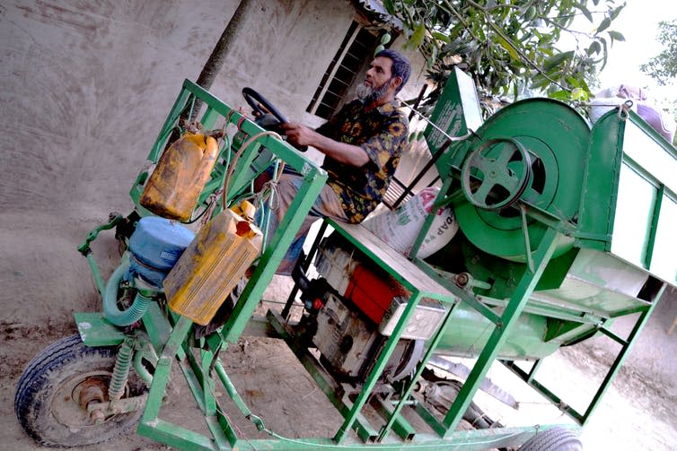 <span class="caption">The life stories of people facing climate change in Bangladesh can be dark, but success stories such as Muzaffar’s exist.</span> <span class="attribution"><span class="source">Sonja Ayeb-Karlsson</span></span>