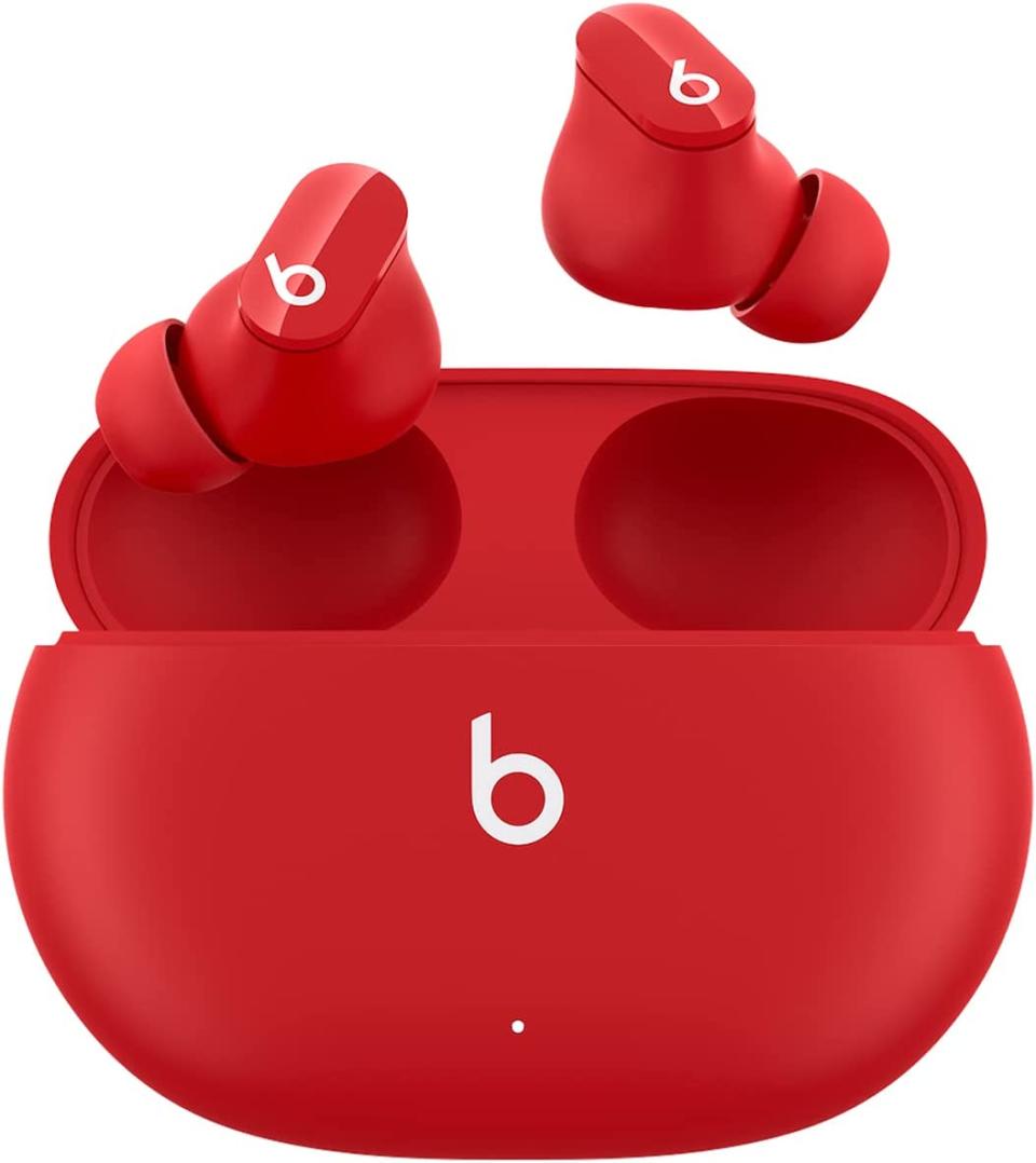 Beats Studio Buds – True Wireless Noise Cancelling Earbuds. Image via Amazon.