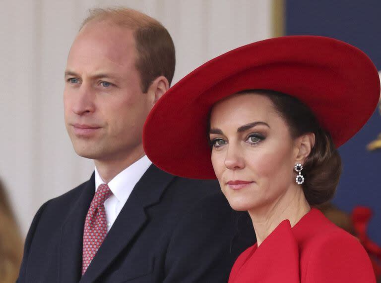 El príncipe Guillermo y la princesa Kate