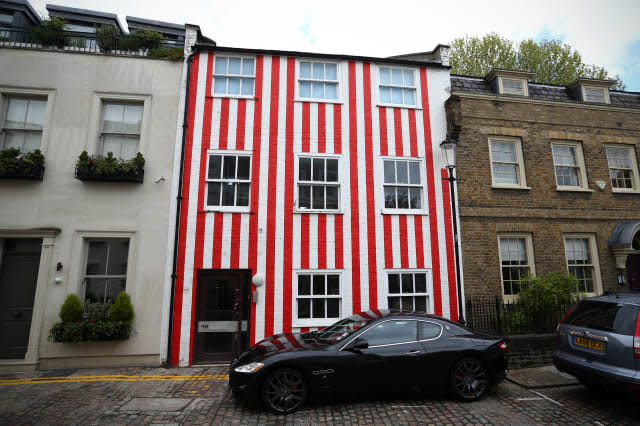 Kensington Council Orders Stripy House In Planning Dispute To Be Re-painted