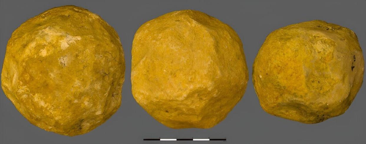 Se han encontrado cientos de esferas de piedra en excavaciones arqueológicas de todo el mundo | | Muller, Antoine, et al. Royal Society Open Science (2023)