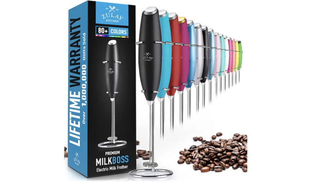 shoppers are in love with this $9 milk frother