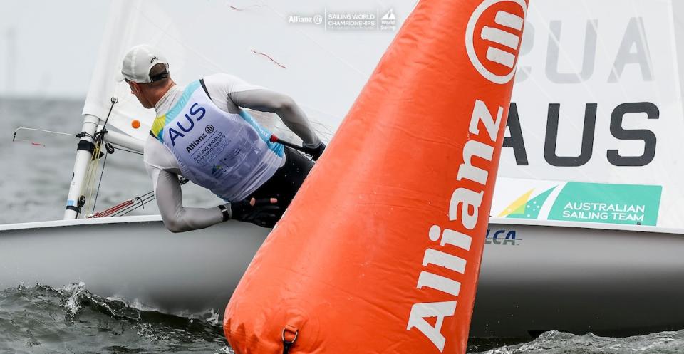 Wearn, the recent Paris 2024 Test Event winner, endured a difficult day on Dutch waters as Croatian Tonci Stipanovic racked up a brilliant pair of bullets