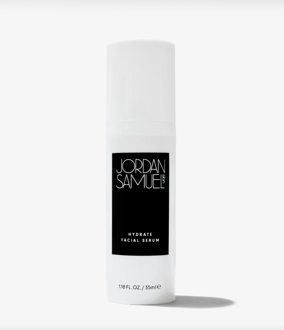 <p><a href="https://jordansamuelskin.com/collections/hydrators/products/hydrate-facial-serum" rel="nofollow noopener" target="_blank" data-ylk="slk:Shop Now;elm:context_link;itc:0;sec:content-canvas" class="link ">Shop Now</a></p><p>Hydrate Facial Serum</p><p>jordansamuelskin.com</p><p>$29.00</p>