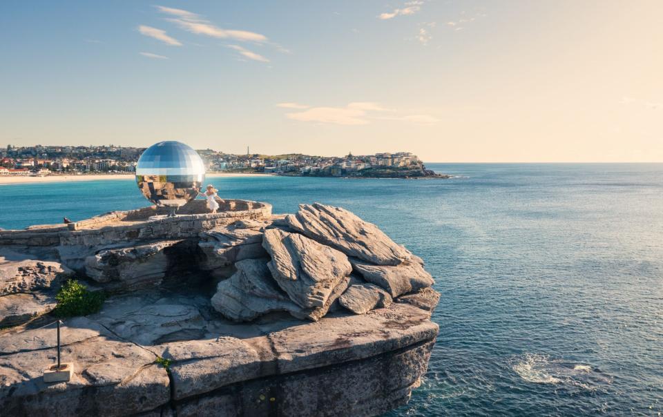 Sculpture by the Sea sits on the Bondi to Tamarama Beach coastal walk