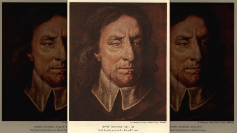 Painting of Oliver Cromwell