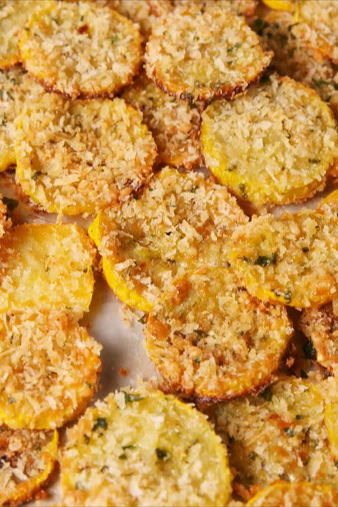 Parmesan Squash Chips