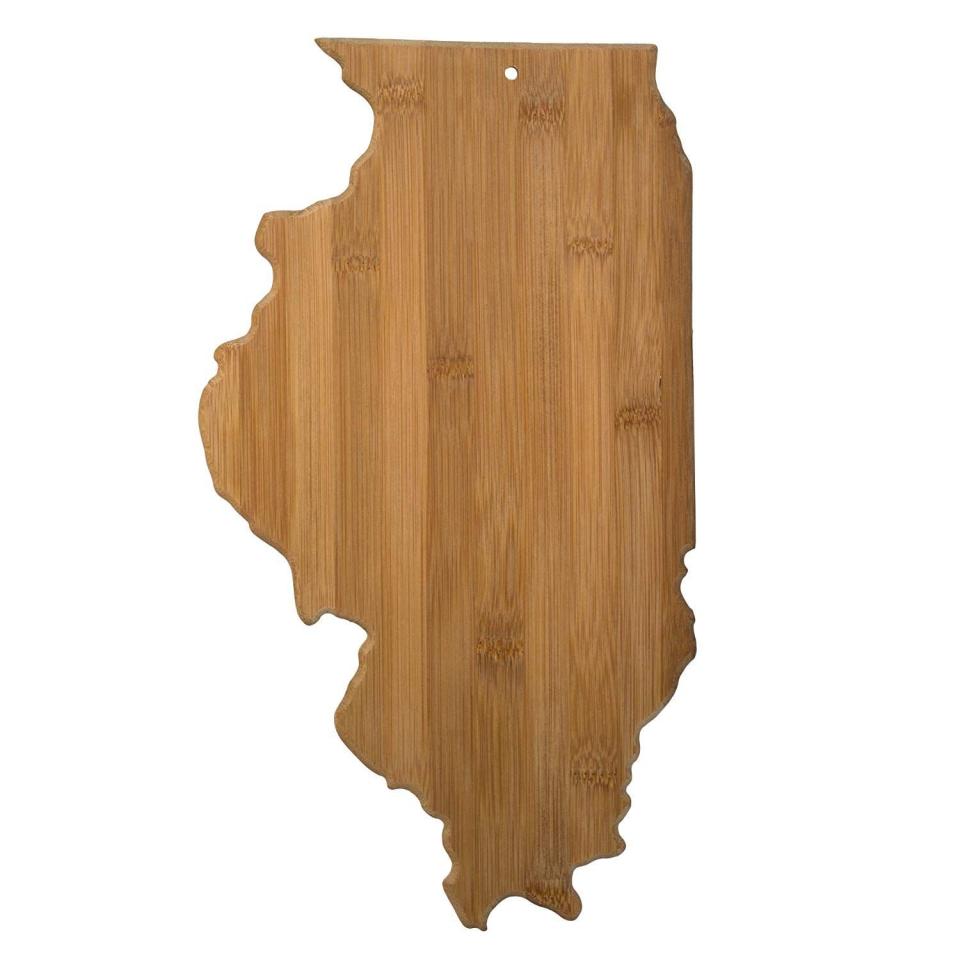 45) State Shaped Cutting Board