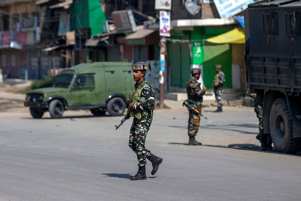 India Kashmir Violence (Copyright 2021 The Associated Press. All rights reserved.)