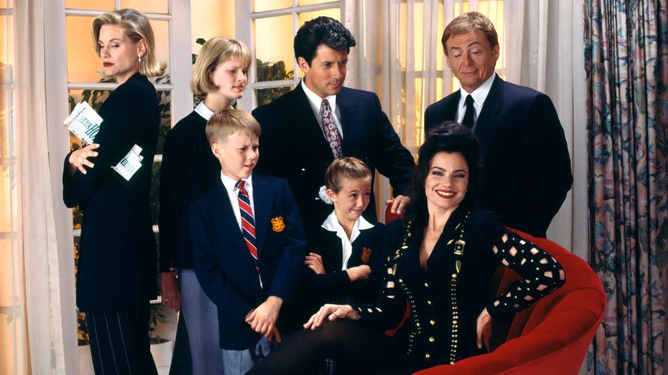 The cast of "The Nanny" in 1993. - CBS/Getty Images