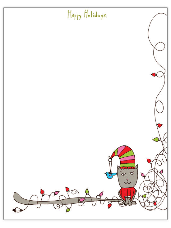 christmas letter templates