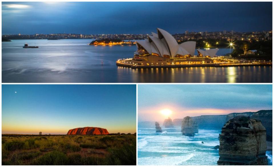 El vuelo a ningún lugar sobrevolará Sidney, varias playas australianas, Uluru y otros puntos interesantes del país.