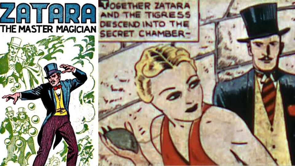 Zatara the Magician, who also debuted in Action Comics #1 alongside Suprman.