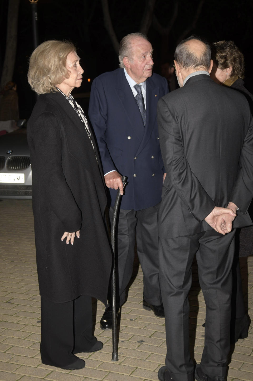 Desde su abdicación ha hecho escasas apariciones públicas. La última fue el pasado 18 de febrero, cuando acudió al Tanatorio de San Isidro por el fallecimiento del empresario Plácido Arango. (Foto: Europa Press Entertainment / Getty Images)