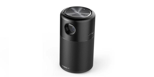 Anker crammed a projector into a soda can-sized smart speaker