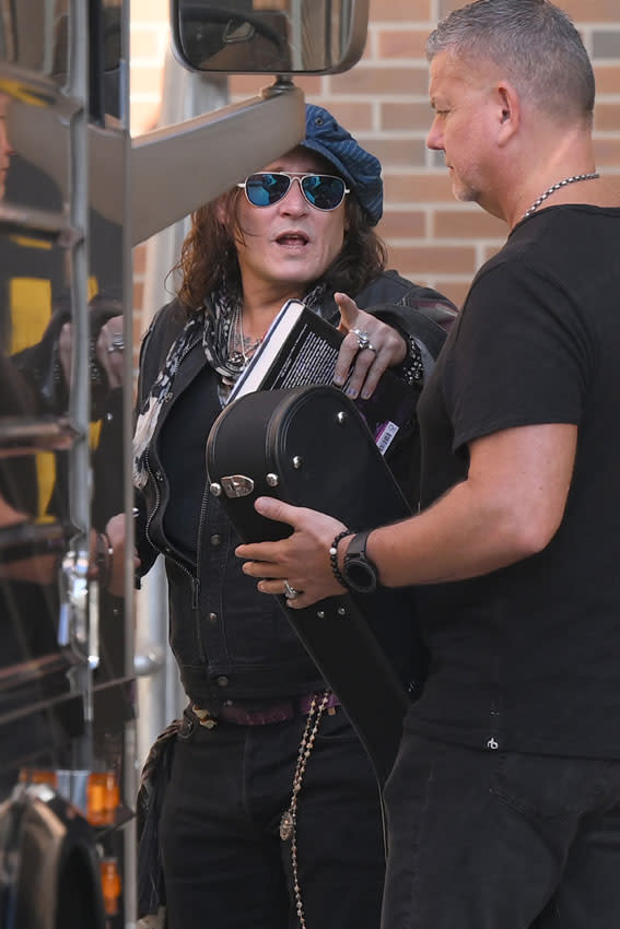 Johnny Depp en Nueva York