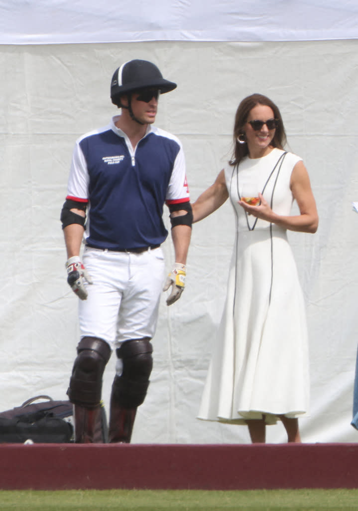 Kate Middleton en supportrice