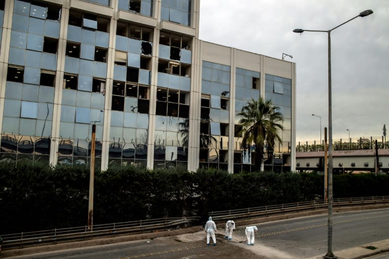 Police last month said the bomb had been placed in a narrow street near a fence around Skai's building in Athens