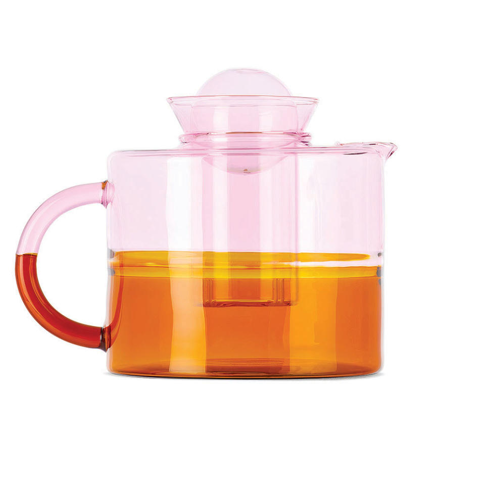Fazeek Two-Tone Glass Teapot