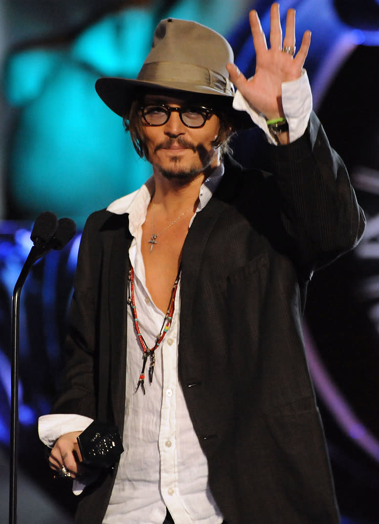 Spike TV's Scream Awards 2009 Johnny Depp