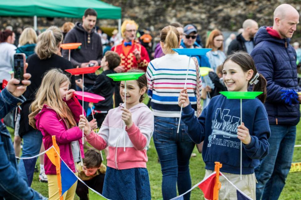 The Northern Echo: Richmond MayFest in North Yorkshire.