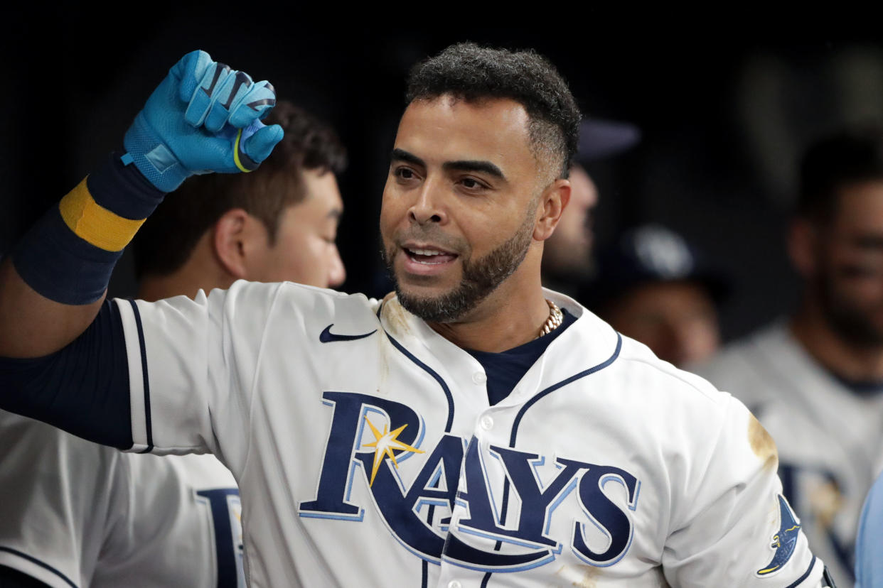 Nelson Cruz with the Rays.