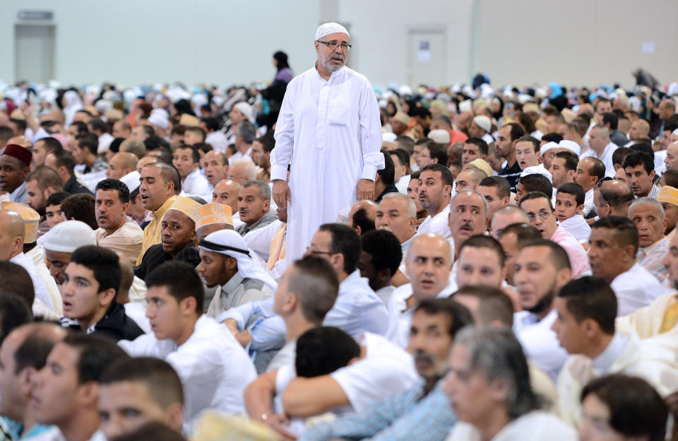 Aïd al-Fitr à Marseille, en 2012 (Crédits AFP PHOTO / GERARD JULIEN)