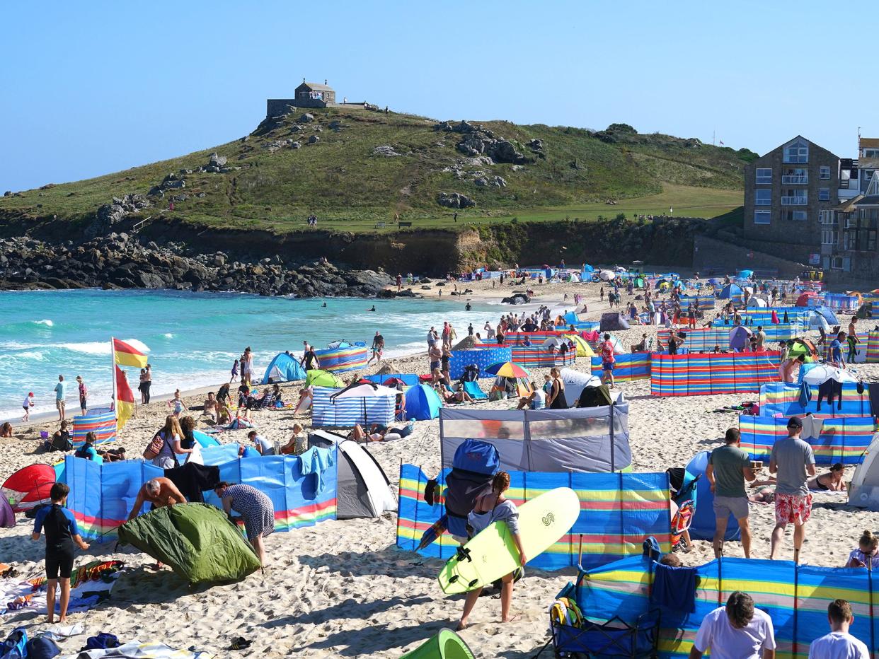 Bright month ahead for holidaymakers: temperatures set to stay above 20C all month (Getty)