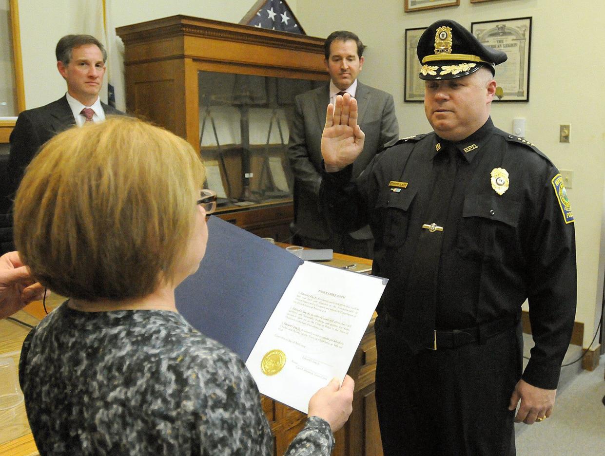 Norwell Chief of Police Edward Lee, in 2014.