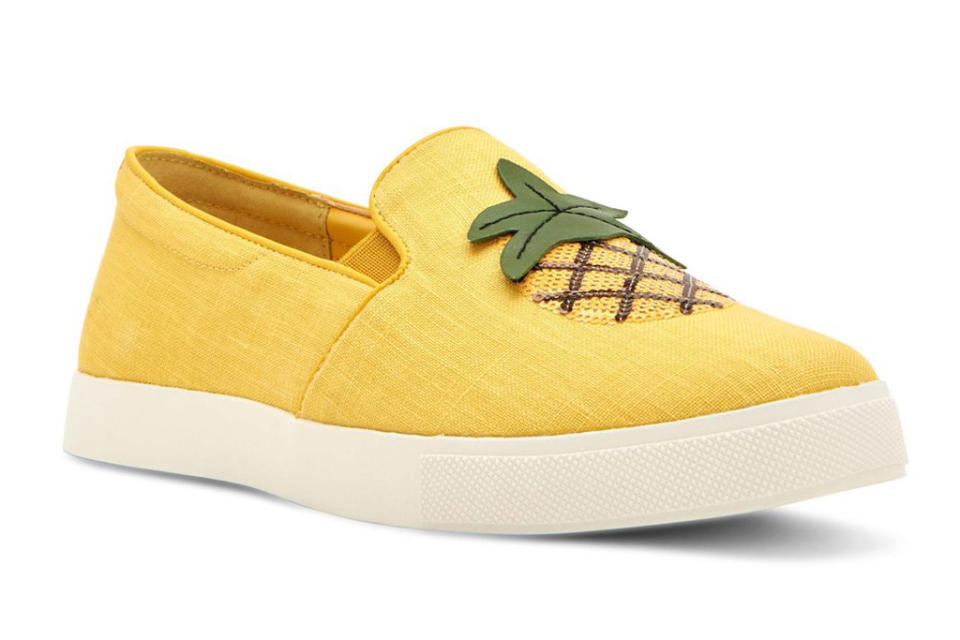 pineapple, geli, katy perry, collections, sneaker, yellow