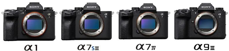 Sony α1、α7S III、α7 IV、α9 III 推出超過45項更新，提升拍攝操作體驗及簡化工作流程。（圖／台灣索尼提供）