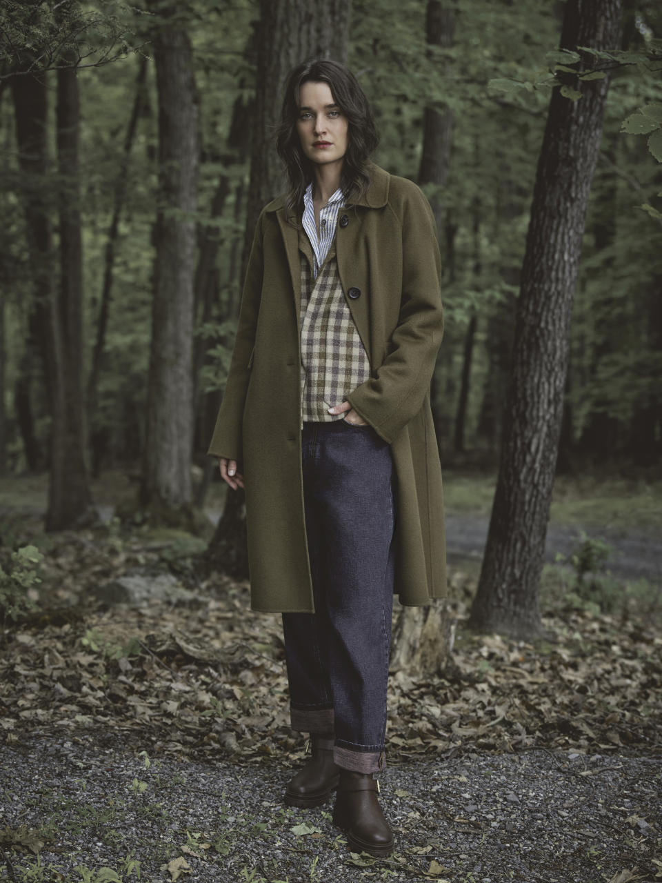 A women's look from Mitchells' fall catalog.