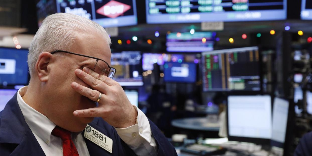 A trader works on the floor of the New York Stock Exchange (NYSE) shortly after the opening bell in New York, NY, U.S. December 13, 2016.