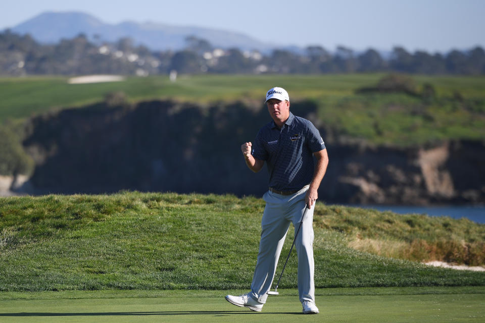 Tom Hoge at Pebble Beach