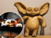 Hard to believe the cute, cuddly Gizmo came from this early model of the first gremlin. Also shocking — there was no reminder not to feed him after midnight.