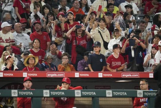 Shohei Ohtani introduced himself to Angels fans in the most