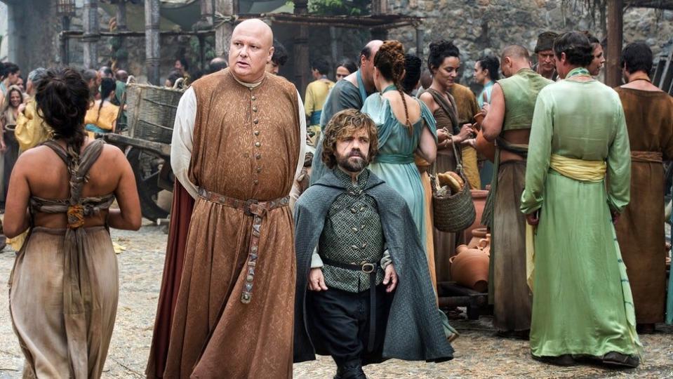 Conleth Hill and Peter Dinklage in Game of Thrones (Credit: HBO)